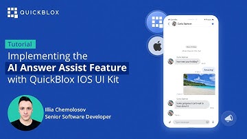 AI Answer Assist: Implementation with QuickBlox IOS UI Kit