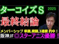 【ターコイズS2025】ここは大穴馬から入る!自信の本命馬!