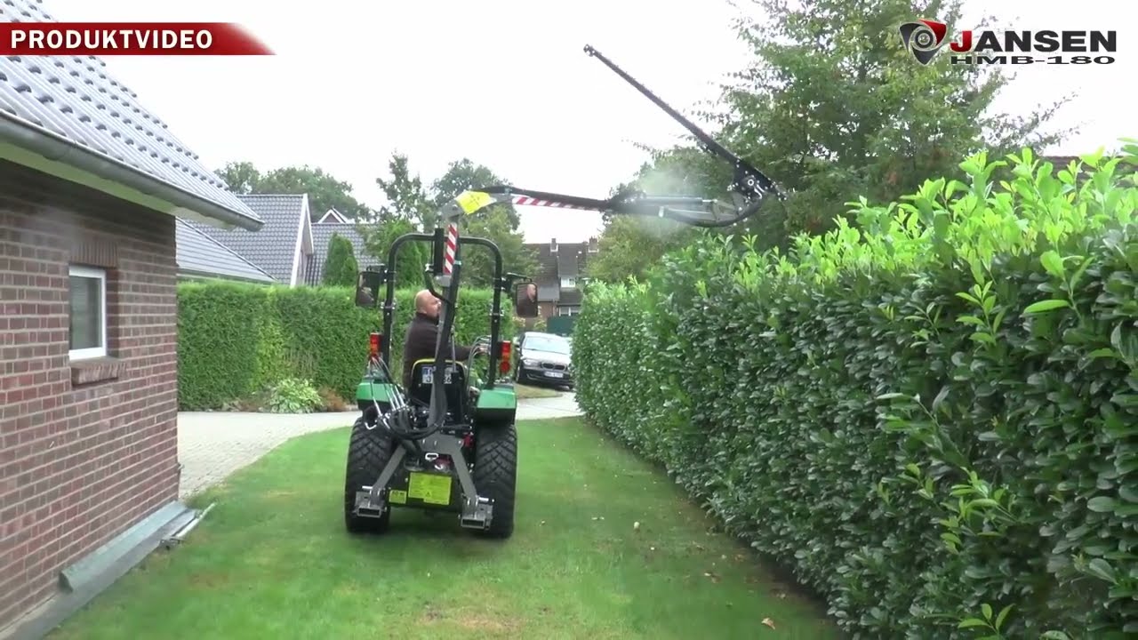 Barra hidraulica de cortasetos Jansen HMB 180 | AgroAnuncios.es