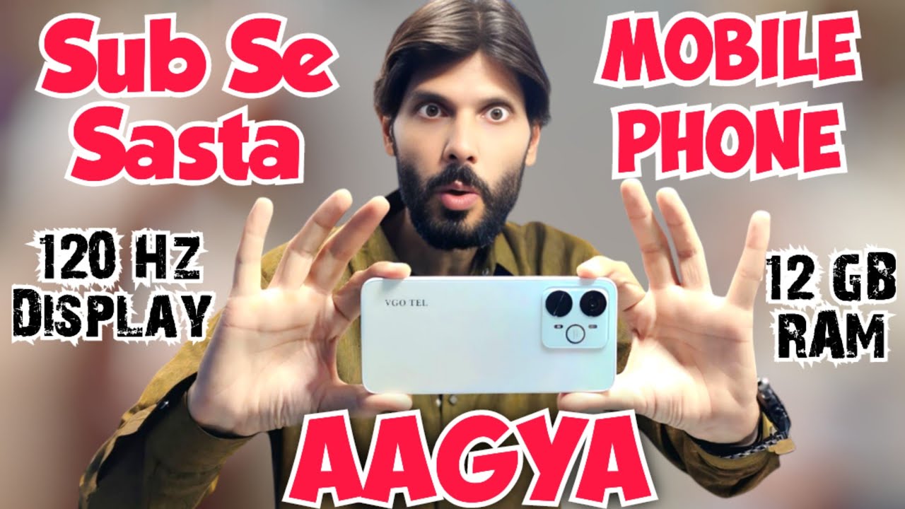 Vgotel Smart 12 Unboxing ! Best mobile under 20000 in pakistan.