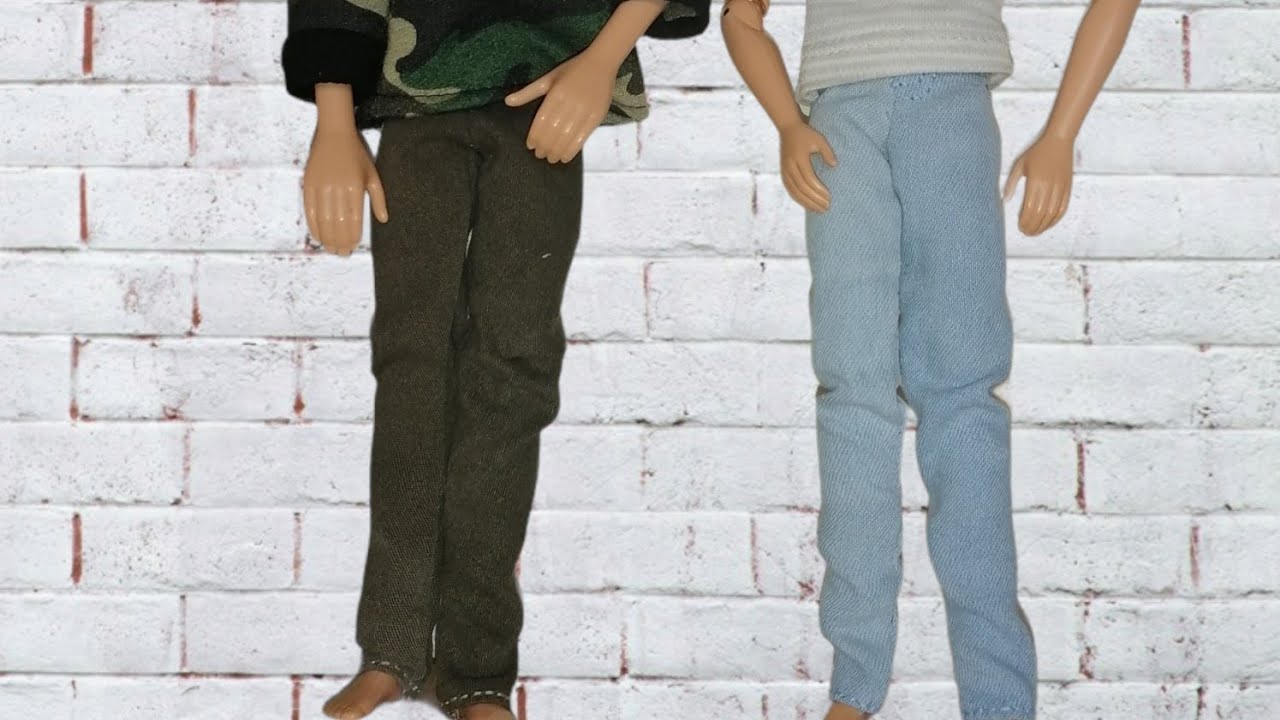 pantalón para Ken Max steel o my scene