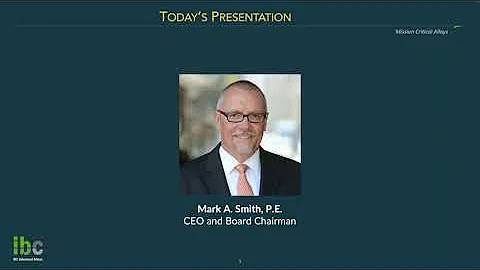 REPLAY:  IBC Advanced Alloys Investor Webcast of May 31, 2022