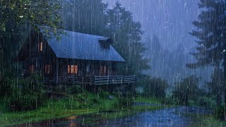 Heavy Rain To Sleep Immediately - Let The Sound Of Rain Wash Away Your Sadness Tonight - Study