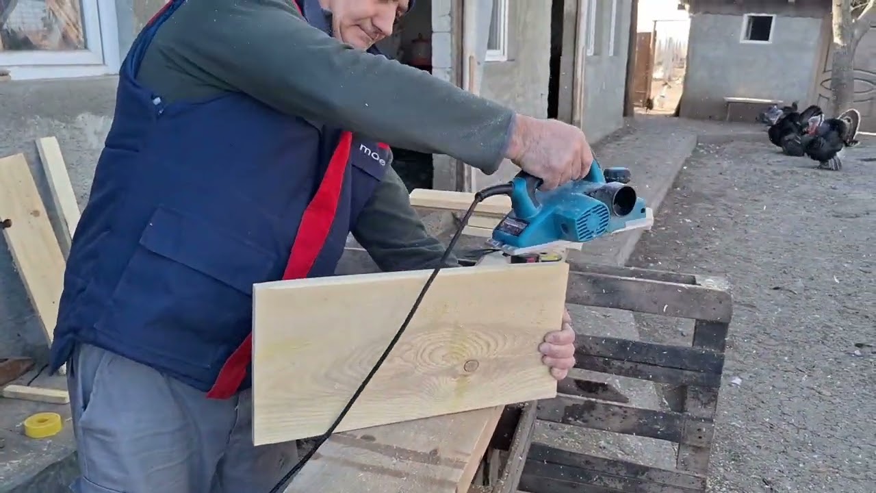 Confecționarea unui scaunel din lemn