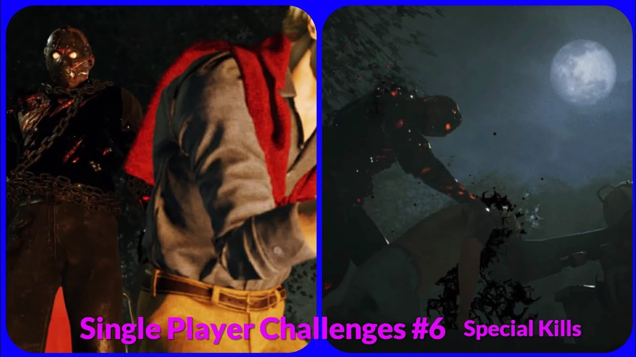 Friday The 13th The Game Savini Skin (Savini) Friday The 13th The Game: Single Player Challenges #6 - YouTube