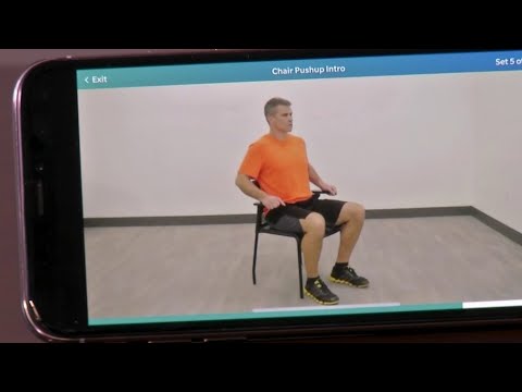 MyMobility app rehabs patient's knee