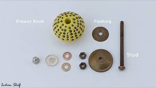 Tutorial - Drawer Knob Cabinet Knob installation| Furniture hardware design| IndianShelf #homedecor