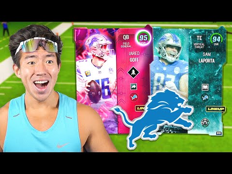 The Detriot Lions Theme Team Is Overpowered! Too much grit and grind