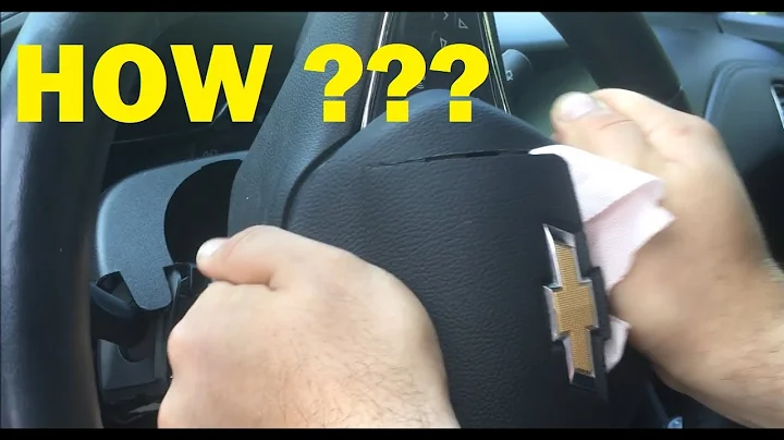 2016-2018 Chevy Cruze Driver Wheel Airbag Replacement How To