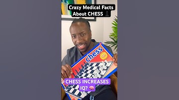 Does Chess increases your IQ!? 🧠 Crazy Medical Facts #chess #chessgame #iq #doctor #medicalfacts