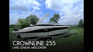 Full Used 2022 Crownline 255 SS Tower for sale in Lake Geneva, Wisconsin Update