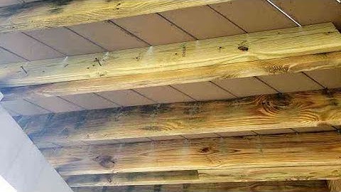 Repairing Partially Rotted Deck Joist