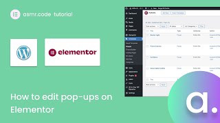 How to edit pop-ups on Elementor