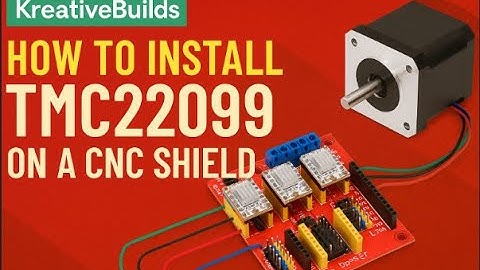 How to Install the TMC2209 on the CNC Shield For Beginners