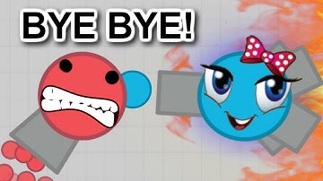 BETRAYING TEAMERS ON MAZE | Diep.io