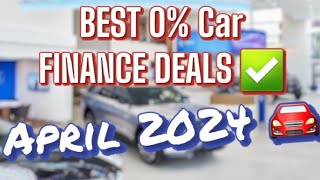 Best 0% Finance Deals on New Cars - April 2024. 🤯🚙💸