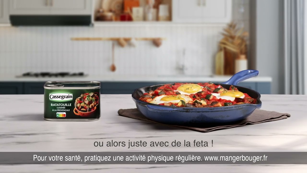 Chakchouka x Crumble feta - Ratatouille Cassegrain
