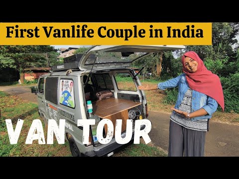 Our van tour | our travel life | First van life couple in India