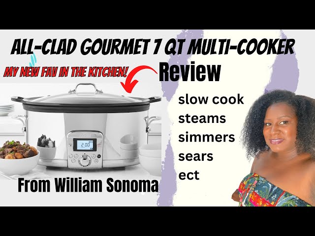 All-Clad 5-Qt. Gourmet Plus Electric Slow Cooker