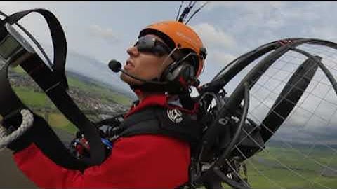 Paramotoring 360 Video - What is it really like to fly - pan around