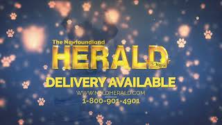 Delivery is always available with the Newfoundland Herald anywhere in Canada