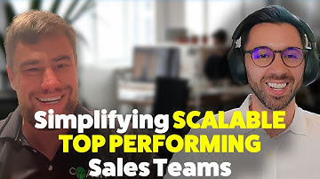 Simplify And Scale Your Sales Team | Corey Bray’s Proven Strategies