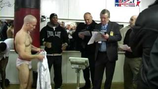 Ian Napa v Jamie McDonnell  Weigh in (plus undercard)