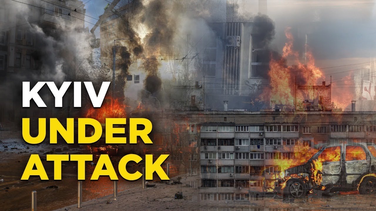 Russian missile rock Kyiv as war intensify in Donbas region.