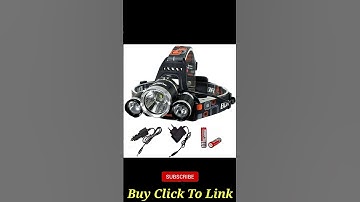 Jamunesh Waterproof Rechargable Headlamp Torch | #shorts | #youtubeshorts