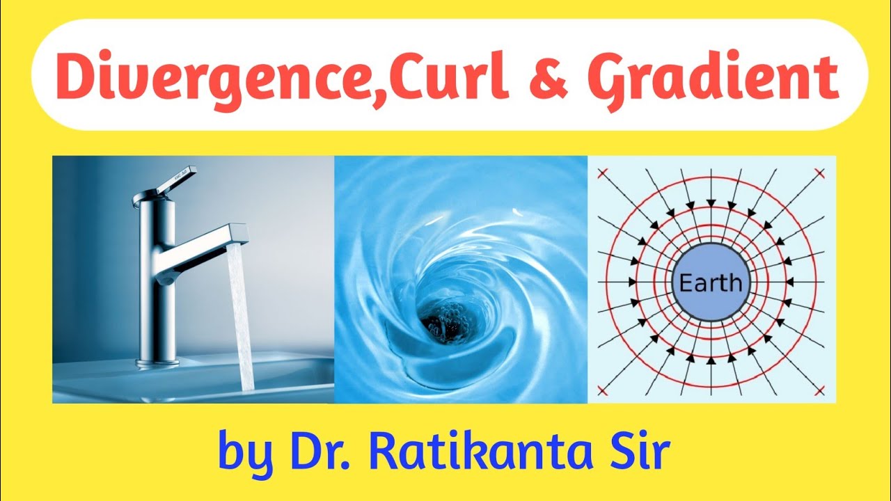 Divergence,Curl &Gradient || #divergence #curl #gradient # ...