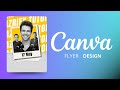 Event Flyer Design Social Media | Canva tutorial | Mazrify
