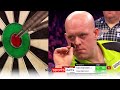 Michael van gerwen hits stunning bull finish  grand slam of darts