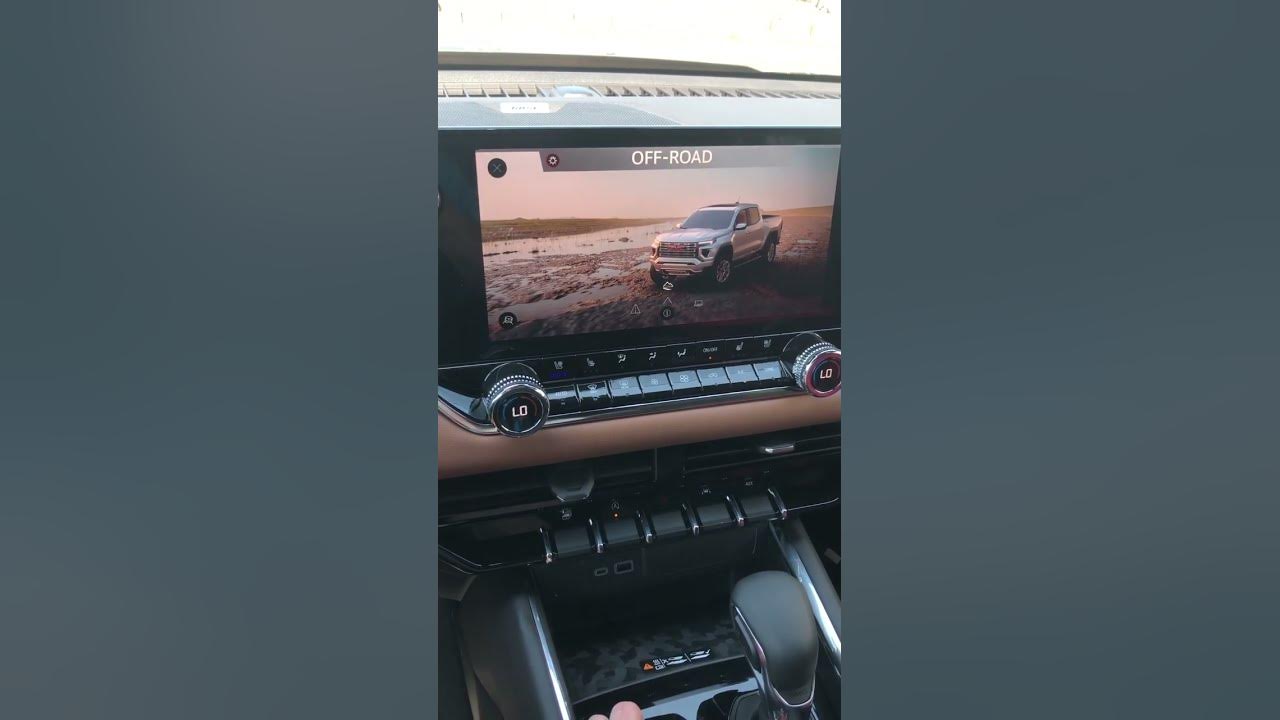 2023 GMC Canyon AT4 Driving Modes YouTube