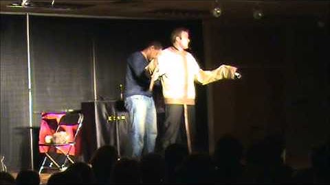 Straight Jacket Escape!  Magic at Massanutten  performed by Steve Kish "The Magician".