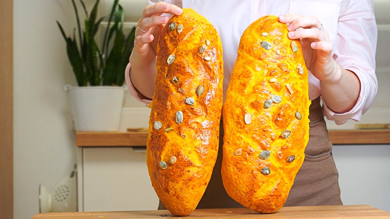 ЧТО приготовить из ТЫКВЫ | рецепт ТЫКВЕННОГО ХЛЕБА - YouTube
