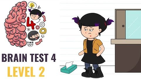 🧠 Brain Test 4 Level 2 | I hate morning acnes! Help me clean them, please | Walkthrough