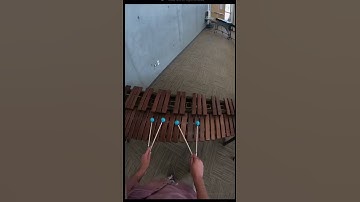 Thumbnail of How iphone marimba ringtone recorded #shorts #iphone #marimba
