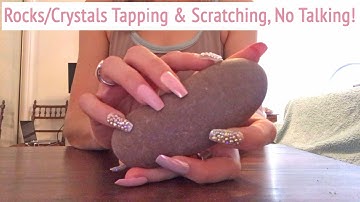 ASMR * Unique Rocks & Crystals! * Fast Tapping & Scratching * No Talking * ASMRVilla