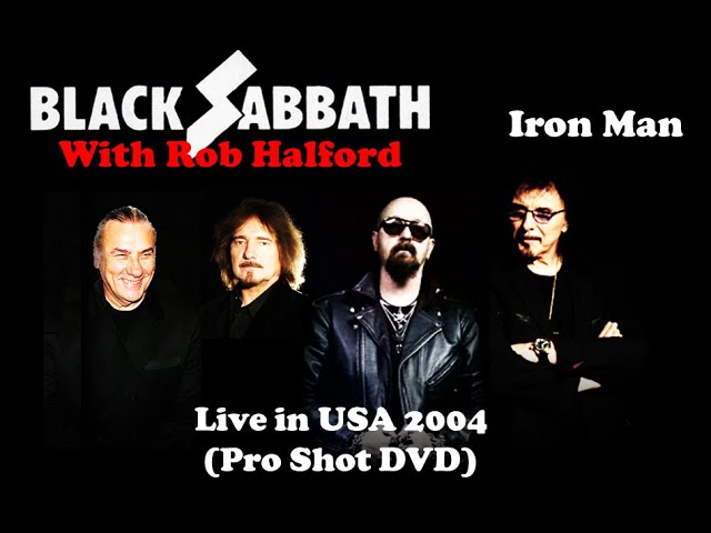 Black Sabbath with Rob Halford DVD付 Black Sabbath with Rob Halford - Iron Man Live, 2004 (DVD) - YouTube