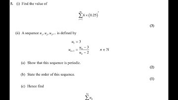 P2 January 2024 (Q5) IAL WMA12/01 Pearson Edexcel Math Past Paper