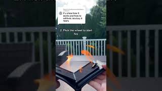 How to ignite the fire In this wallet #firewallet #wallet #magic #fire