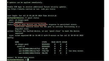 Linux Command Line (110) ZFS pt9 Scrub