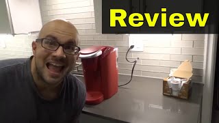 Keurig K Compact Review And Demonstration-Makes Delicious Coffee In A Small Package