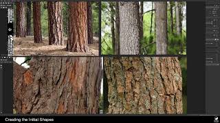 VFX - Substance Designer - Tree Bark Creation by Daniel Thiger