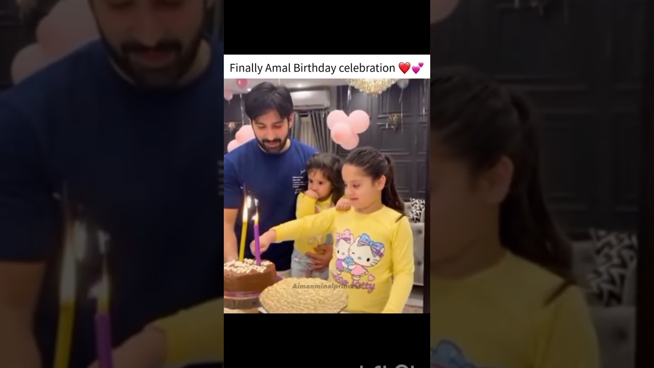 Amal birthday celebration 