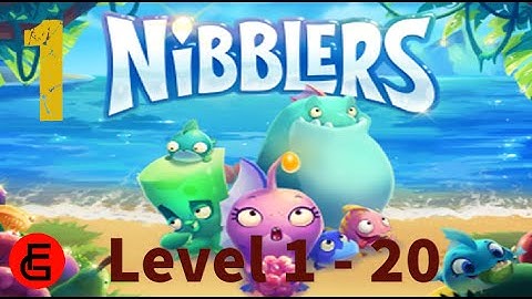 Nibblers iPad Gameplay HD Level 1- 20 walkthrough