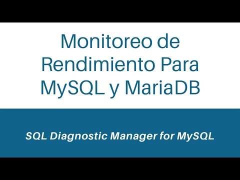 Monitoreo de Rendimiento Para MySQL y MariaDB