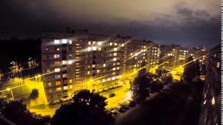 Time Lapse Riga at evening 2015