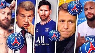 LES ÉNORMES RÉACTIONS : MESSI AU PSG ! NOUVELLE ATTAQUE AVEC NEYMAR ET MBAPPÉ... ILS L'ONT FAIT !