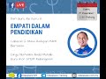 [LIVE] DARI GURU KE GURU 8: EMPATI DALAM PENDIDIKAN
